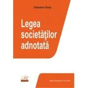 Legea societatilor adnotata de Sebastian Bodu