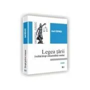 Legea tarii (vechiul drept consuetudinar roman) de Emil Cernea