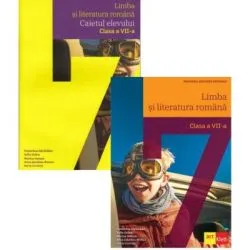 Pachet Limba si literatura romana pentru clasa a 7-a manual si caiet, autor Florentina Samihaian de Florentina Samihaian