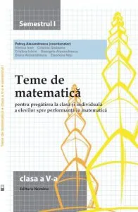 Teme de matematica cls a 5-a sem I 2014-2015 de Petrus Alexandrescu