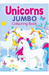 Unicorns. Carte de colorat Jumbo