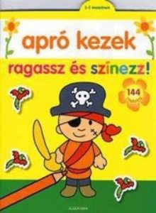 Apro kezek: Ragassz es szinezz! (Sarga) - 2-3 eveseknek