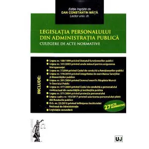 Legislatia personalului din administratia publica de Dan Constantin Mata