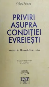 Priviri asupra conditiei evreiesti de Gilles Zenou