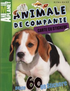 Carte cu stickere: Animale de companie