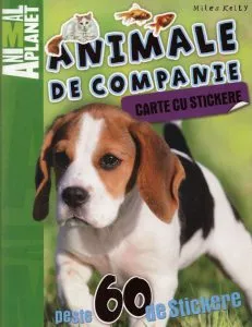 Carte cu stickere: Animale de companie