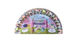 Carte de colorat cu 20 creioane - Unicorni