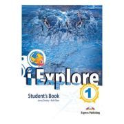 Curs limba engleza i-Explore 1 Manualul elevului cu digibook app.