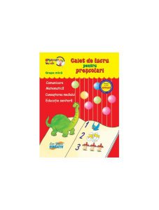 Grădinița veselă. Caiet de lucru pentru preșcolari. Grupa mică