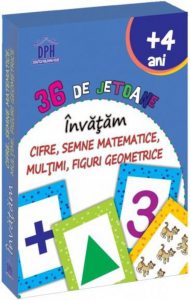 Invatam cifre, multimi, figuri geometrice - 36 de jetoane