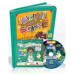 Inventii cu scantei. Jurnalul de matematica si explorarea mediului al unui inventator Pachet educational cu CD pentru clasa 1