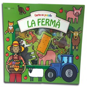 La ferma. Carte cu puzzle