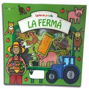 La ferma. Carte cu puzzle