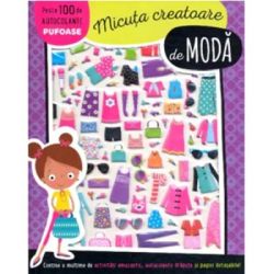 Micuta creatoare de moda. Autocolante pufoase