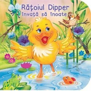 Ratoiul Dipper invata sa inoate