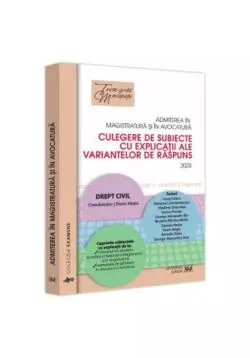 Admiterea in Magistratura si in avocatura. Drept civil. editia a V-a, Florin Motiu de Ionut Cofaru