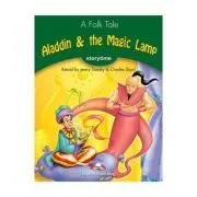 Aladdin and the Magic Lamp Retold cu DVD de Jenny Dooley