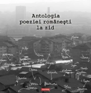 Antologia poeziei romanesti la zid