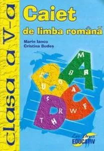 Caiet de limba romana clasa a V-a de Marin Iancu