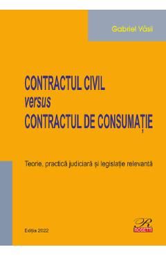 Contractul civil versus contractul de consumatie