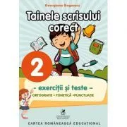Exercitii si teste clasa a 2-a. Ortografie, tainele scrisului corect de Georgiana Gogoescu