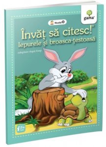 Iepurele si broasca-testoasa. Invat sa citesc! Nivelul 0