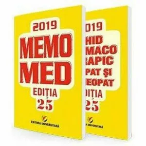 MemoMed 2019, Editia XXV - Volumele I si II de Dumitru Dobrescu