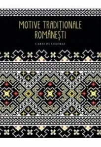 Motive traditionale romanesti. Carte de colorat