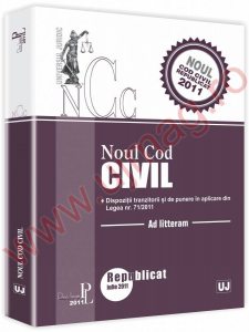Noul Cod civil. Republicat iulie 2011