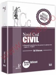 Noul Cod civil. Republicat iulie 2011