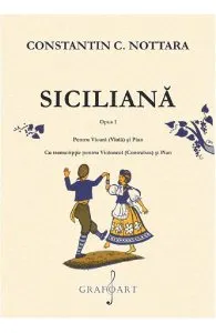 Siciliana Opus 1 pentru vioara (viola) si pian de Constantin C. Nottara