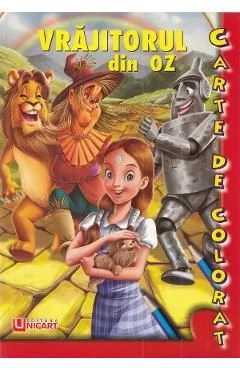 Vrajitorul din Oz. Carte de colorat de Autor Anonim