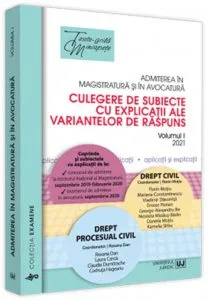 Admiterea in magistratura si in avocatura de Florin Motiu