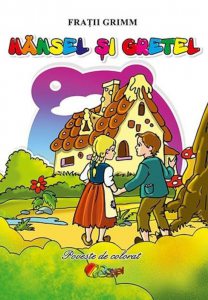Carte de Colorat X5 - Hansel si Gretel. Ed. 2017