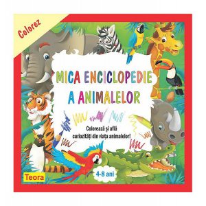 Colorez mica enciclopedie a animalelor 4-8 ani