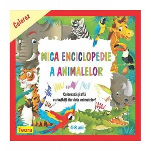 Colorez mica enciclopedie a animalelor 4-8 ani