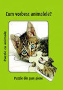 Cum vorbesc animalele? - Puzzle din sase piese