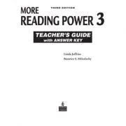 More Reading Power 3 Teacher's Guide with Answer Key de Linda Jeffries