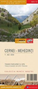 Munții Cernei-Mehedinți. Hartă de drumeție - Munții noștri