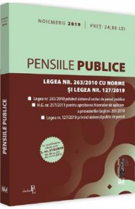 Pensiile publice noiembrie 2019