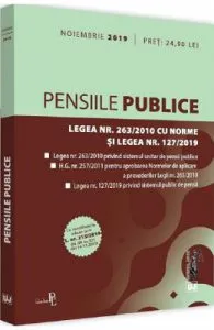 Pensiile publice noiembrie 2019