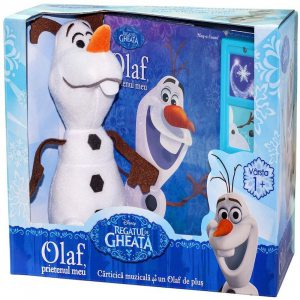 Regatul de gheata. Olaf, prietenul meu (contine carticica muzicala si jucarie de plus)