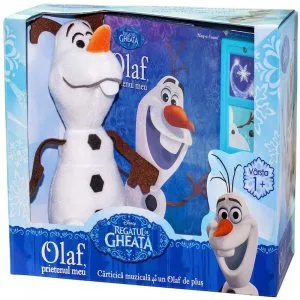 Regatul de gheata. Olaf, prietenul meu (contine carticica muzicala si jucarie de plus)