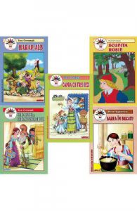 Set 5 Carti de colorat + Creioane