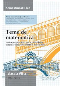 Teme de matematica clasa a VII-a semestrul II 2014-2015 de Petrus Alexandrescu