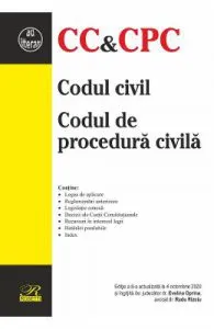 Codul civil. Codul de procedura civila Ed.8 act. 4 octombrie 2020