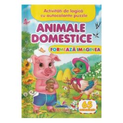 Formeaza imaginea. Animale domestice   65 autocolante