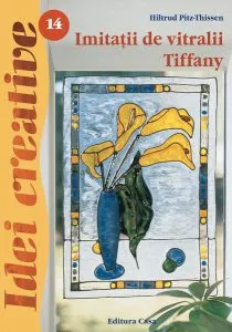 Imitaţii de vitralii Tiffany. Idei creative 14