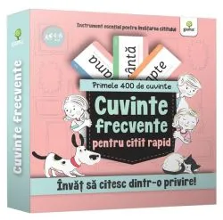 Kit Primele 400 de cuvinte frecvente de citit rapid