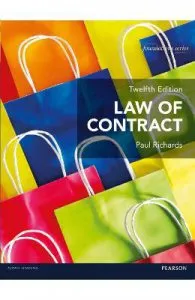 Law of Contract 12th edition MyLawChamber pack de Paul Richards